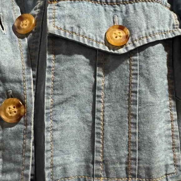 Derek Lam Light Blue Denim Shirt Dress - Picture 9 of 9